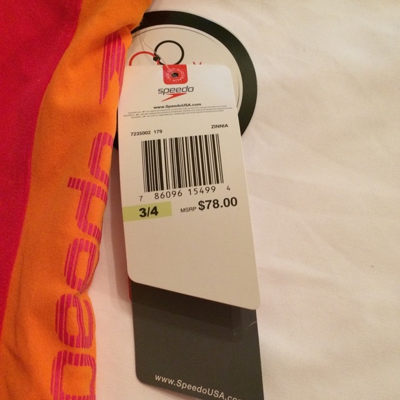 NWT Speedo Endurance Lite Swimsuit (Size 3/4) - Picture 8 of 8